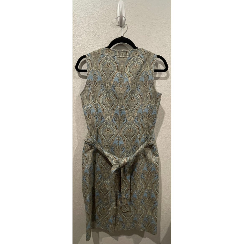 TALBOTS Multicolor Mini Sleeveless Dress - Picture 4 of 5